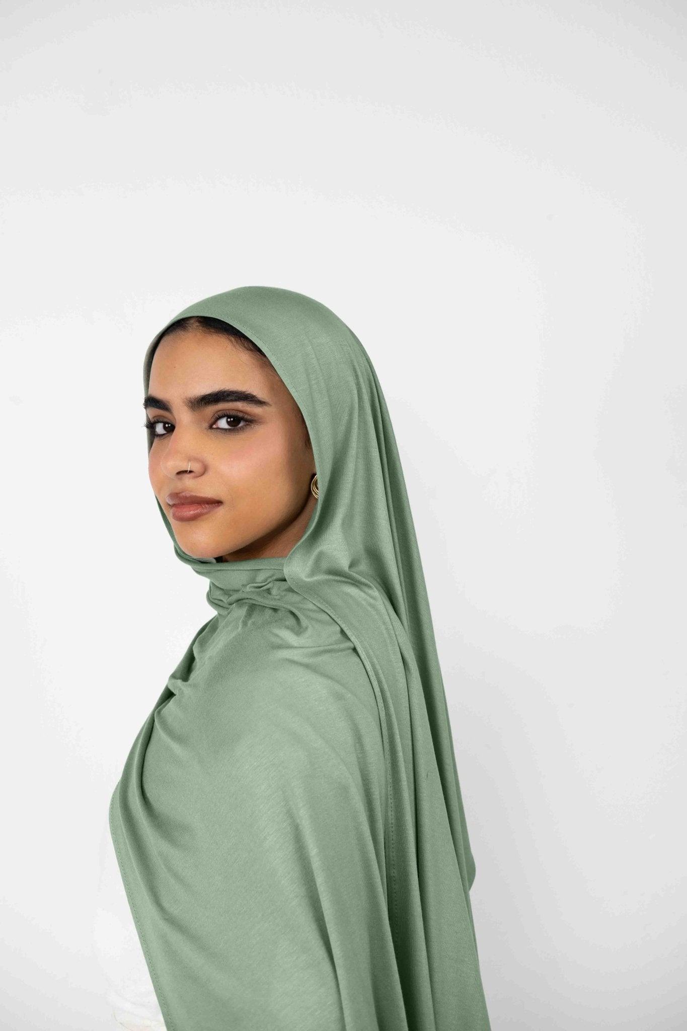 Cotton Lycra Mint Haze - VenoraVEN027