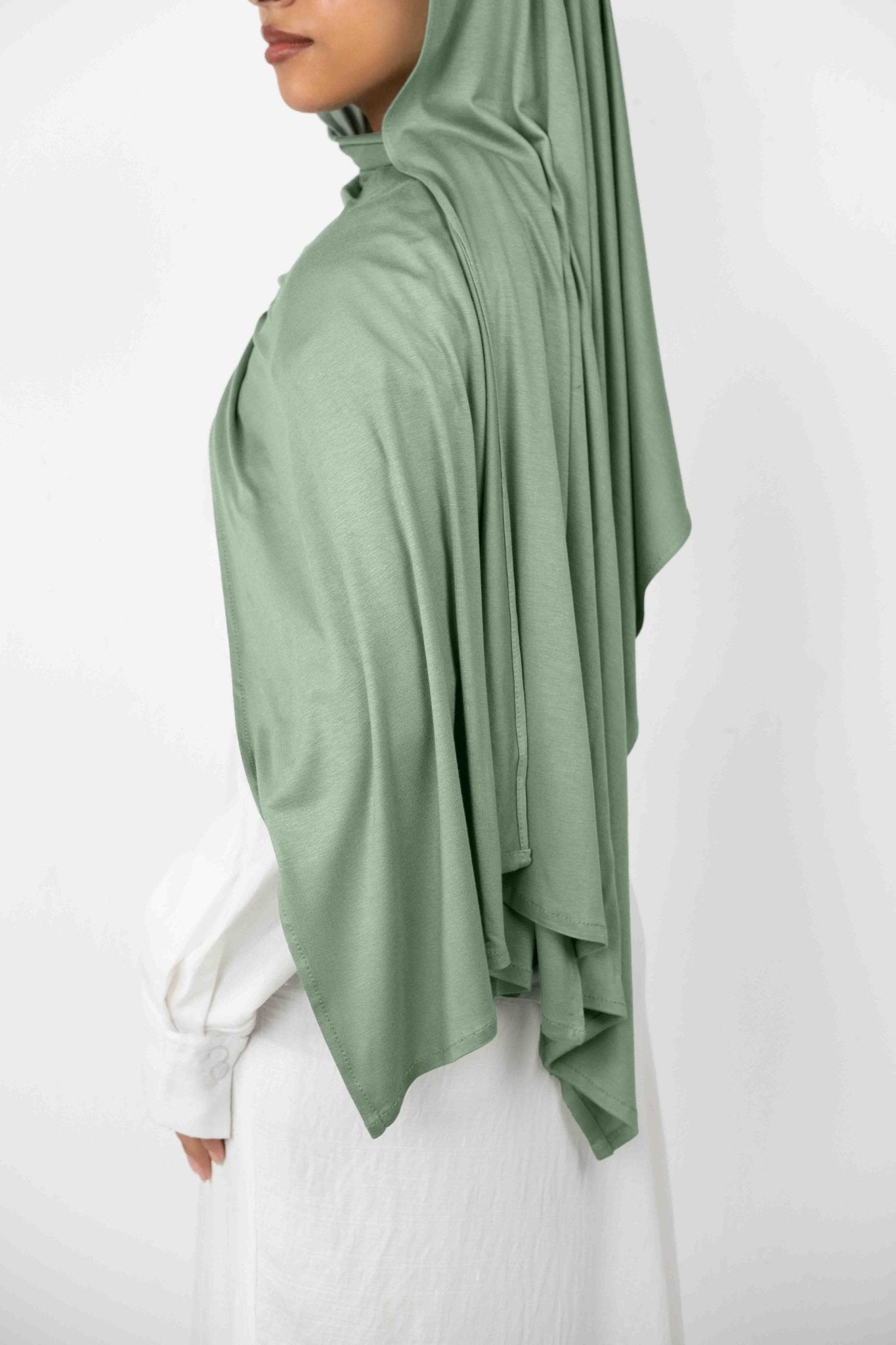 Cotton Lycra Mint Haze - VenoraVEN027