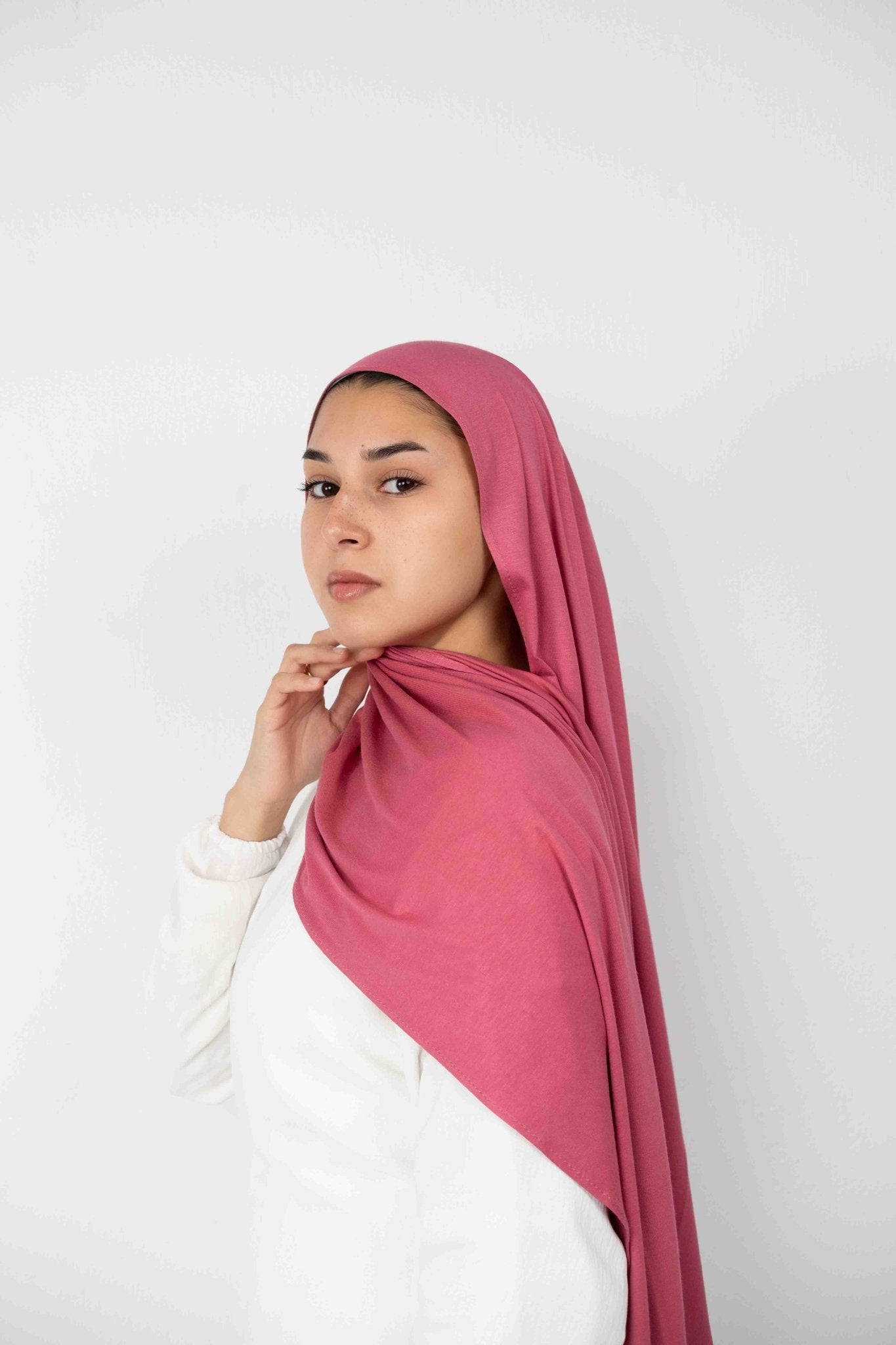 Cotton Lycra Rose Glow - VenoraVEN025