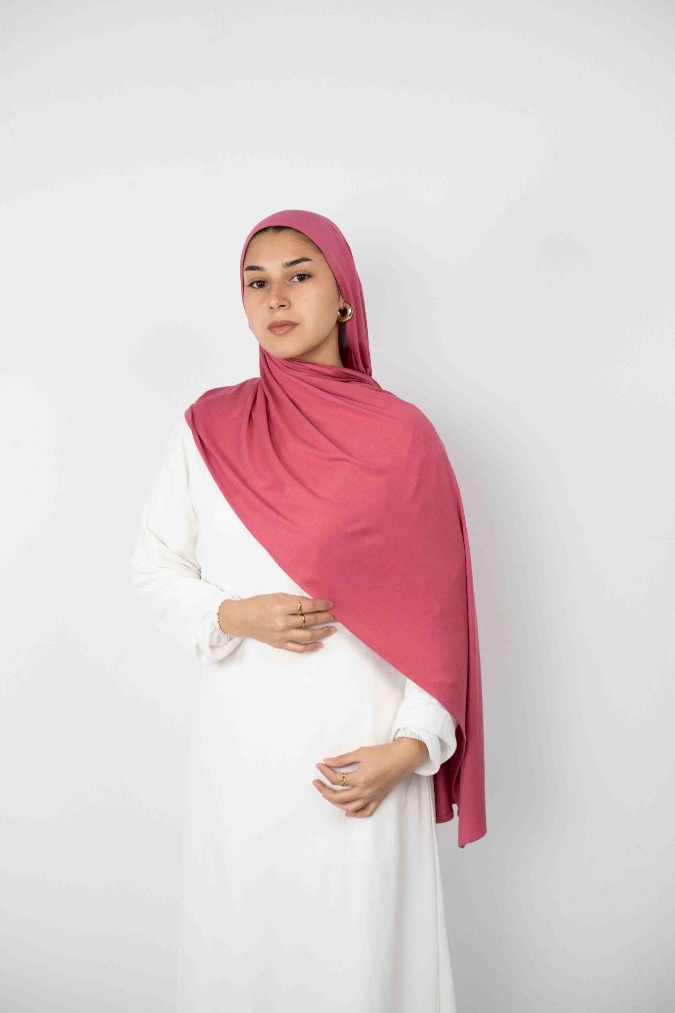 Cotton Lycra Rose Glow - VenoraVEN025