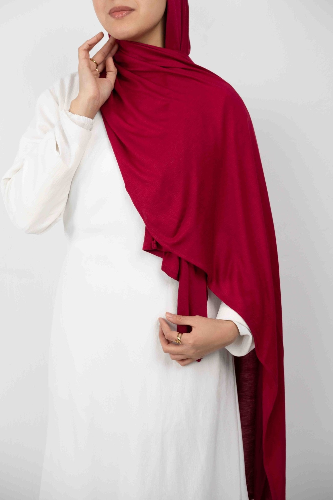 Cotton Lycra Red Velvet - VenoraVEN021